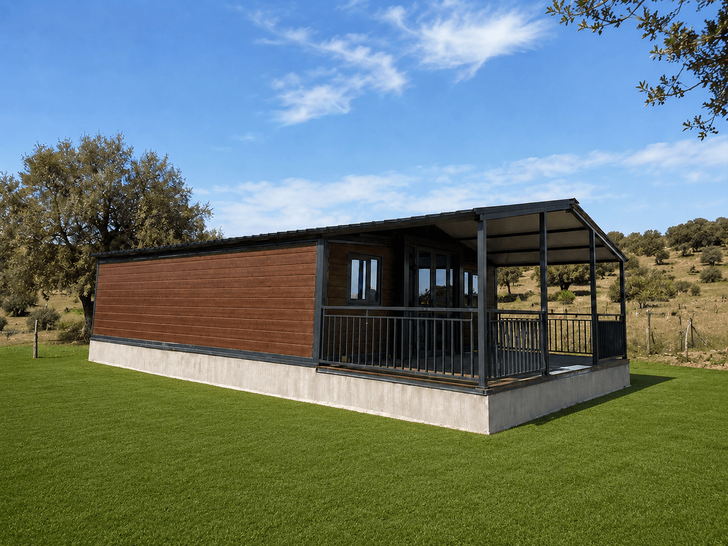 Casa prefabricada 72 m²
